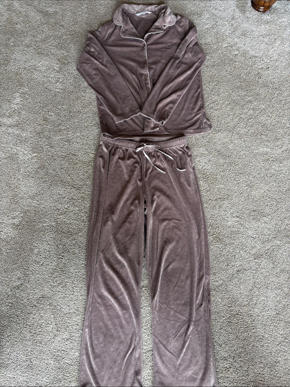 Jasmine Rose Soft Taupe Lounge Set